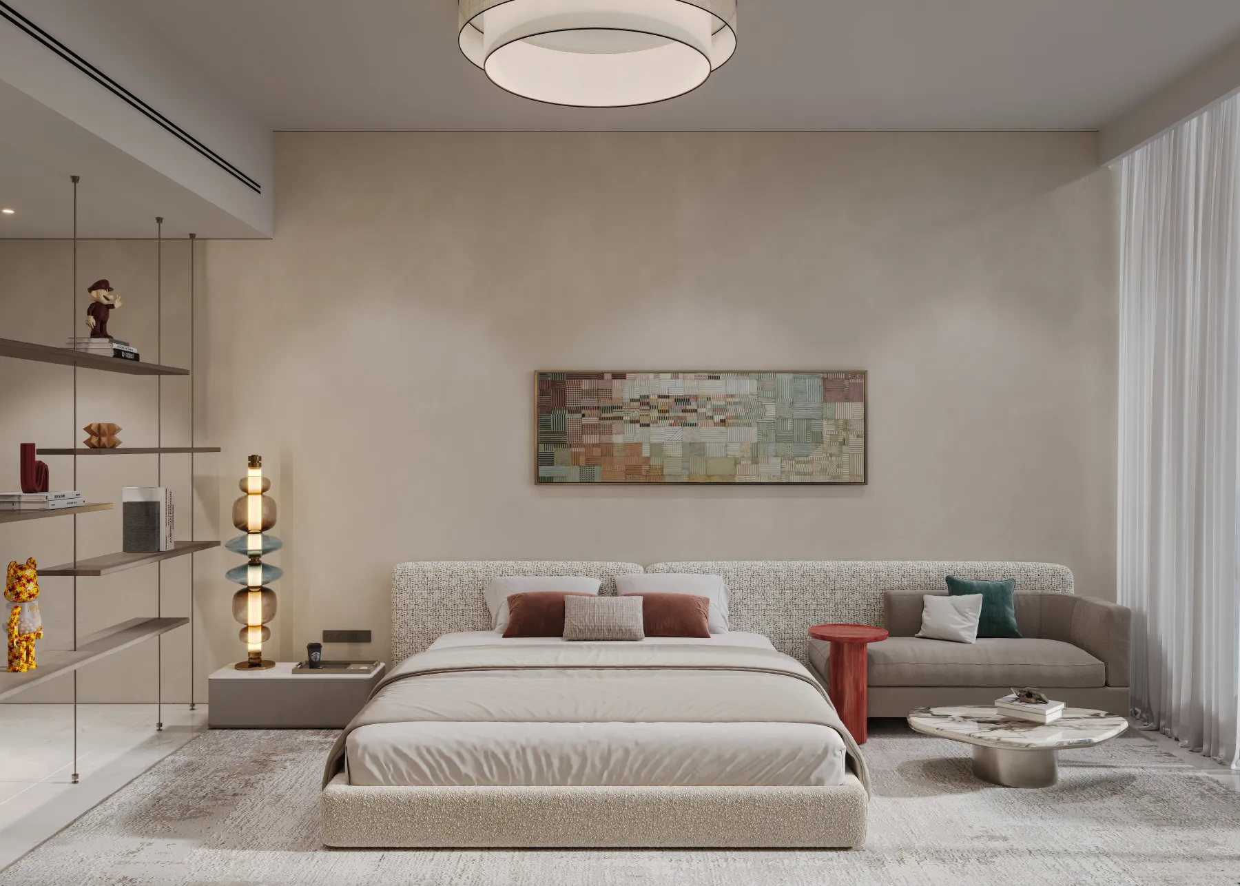 Studio residence interior at The Artery Residences